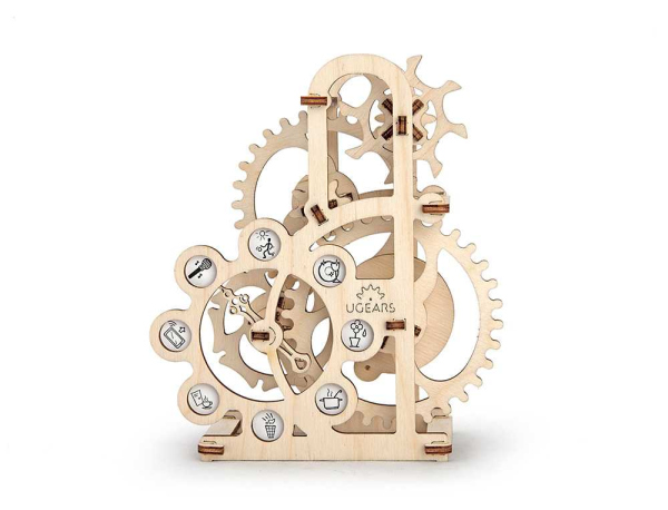 Levně Ugears 3D dřevěné mechanické puzzle Dynamometr