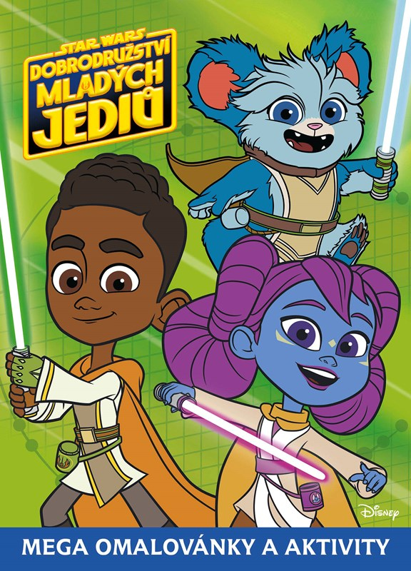 Levně Star Wars - Dobrodružství mladých Jediů - Mega omalovánky a aktivity
