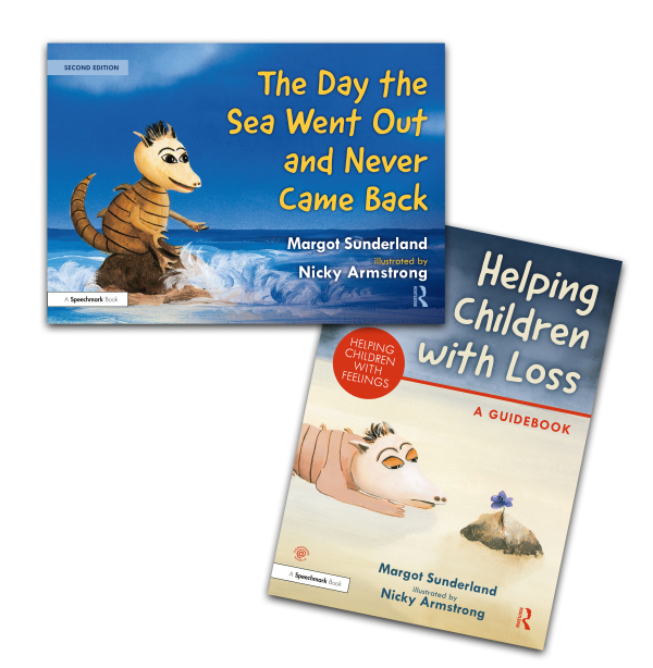 Levně Helping Children with Loss and The Day the Sea Went Out and Never Came Back