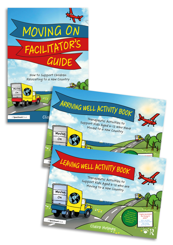 Levně Moving On: Activity Books and Guide to Support Children Relocating to a New Country