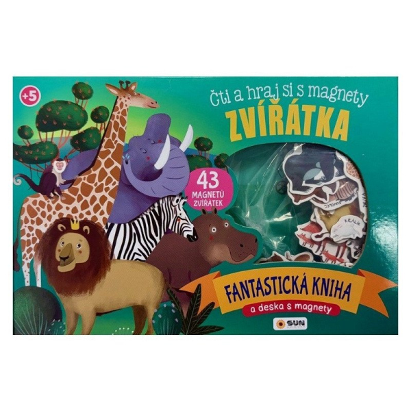 Levně Čti a hraj si s magnety Zvířátka