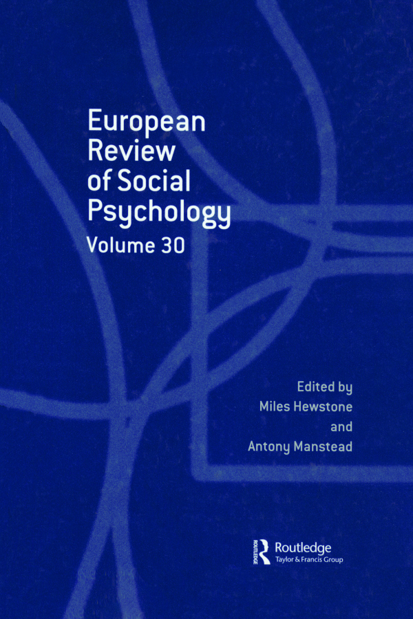 Levně European Review of Social Psychology: Volume 30