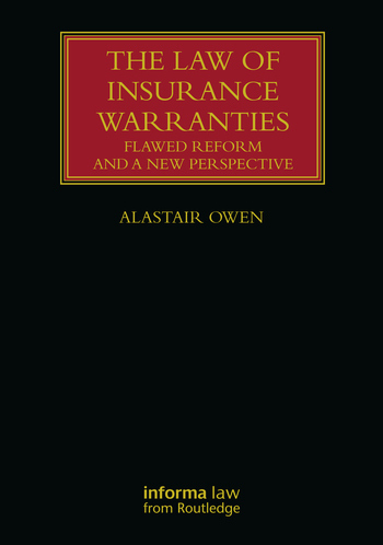 Levně Law of Insurance Warranties