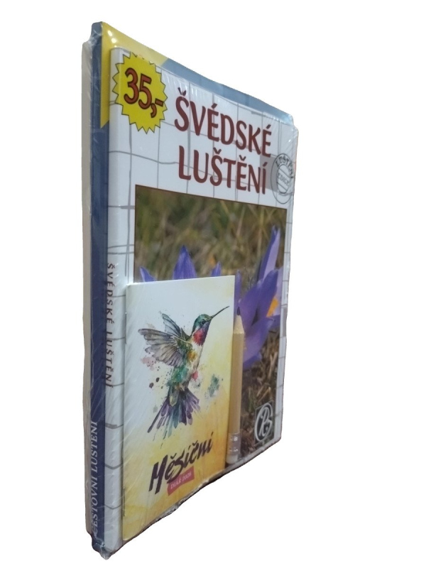 Levně Balíček Cestovní luštění + Diář 2026 s tužkou