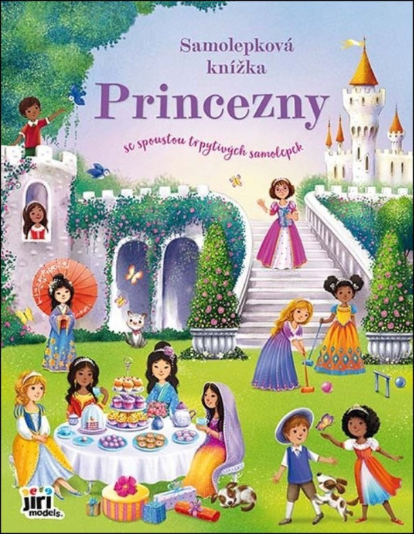 Levně Princezny - Velká samolepková knížka