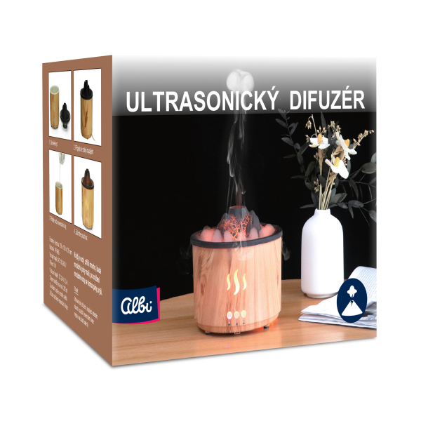 Levně Ultrasonický difuzér - Sopka