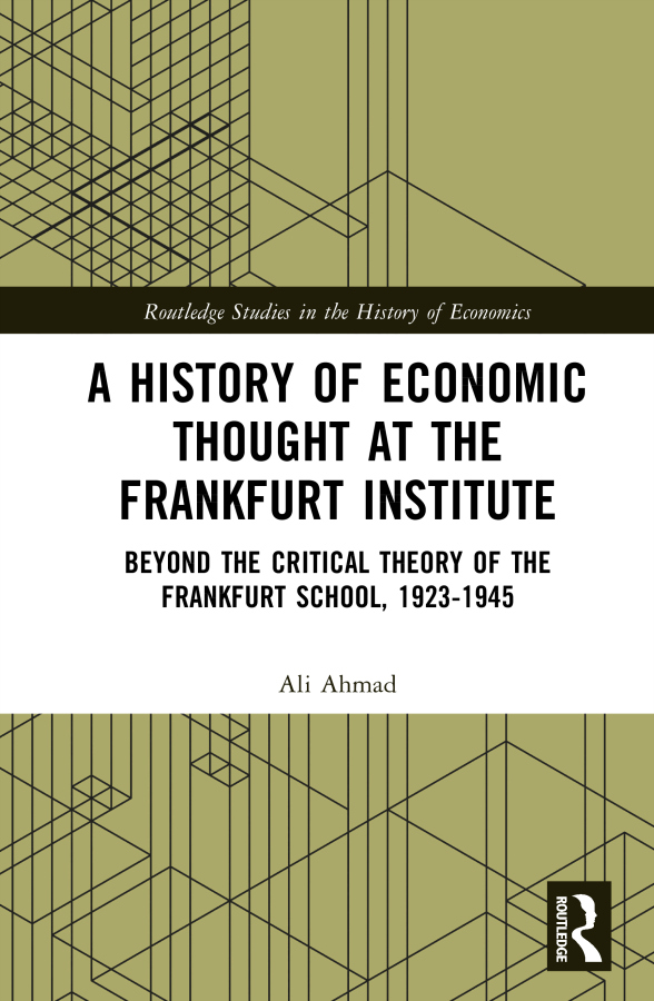 Levně History of Economic Thought at the Frankfurt Institute