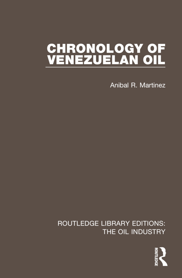 Levně Chronology of Venezuelan Oil