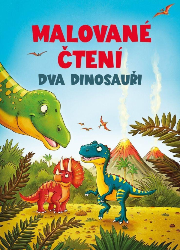 Levně Malované čtení Dva dinosauři