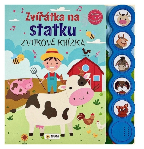Levně Zvířátka na statku - Zvuková knížka