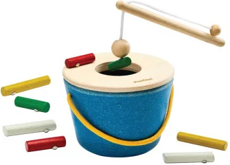 Levně PlanToys Magnetické rybaření