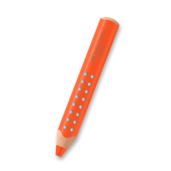 Levně Pastelka Faber-Castell Grippy - oranžová