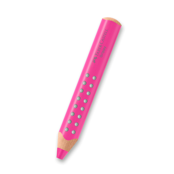 Levně Pastelka Faber-Castell Grippy - světle růžová