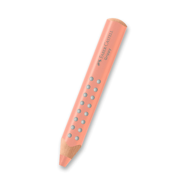 Levně Pastelka Faber-Castell Grippy - broskvová