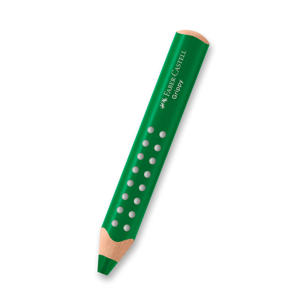 Levně Pastelka Faber-Castell Grippy - tmavě zelená