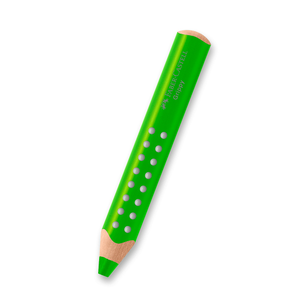 Levně Pastelka Faber-Castell Grippy - světle zelená