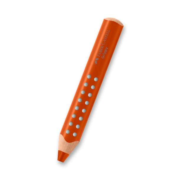 Levně Pastelka Faber-Castell Grippy - hnědá