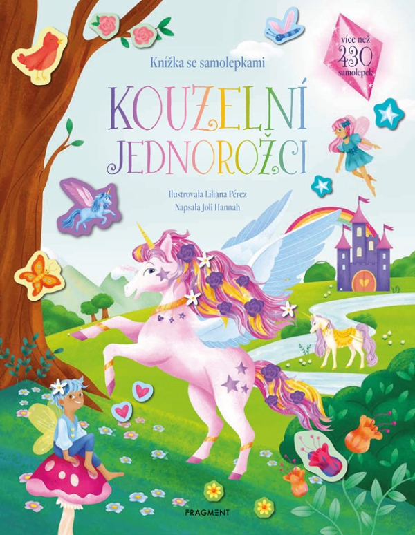 Levně Knížka se samolepkami - Kouzelní jednorožci