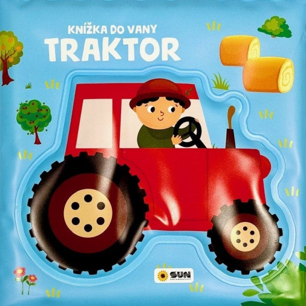 Levně Knížka do vany Traktor