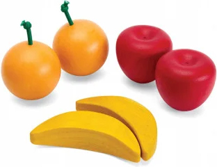 PlanToys Sada čerstvého ovoce Montessori
