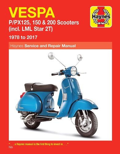 Levně Vespa P/PX125, 150 a 200 Scooters (incl. LML Star 2T) (78-17)
