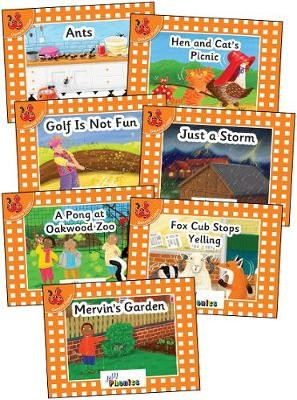 Jolly Phonics Orange Level Readers Complete Set, in Precursive Letters (British English edition)