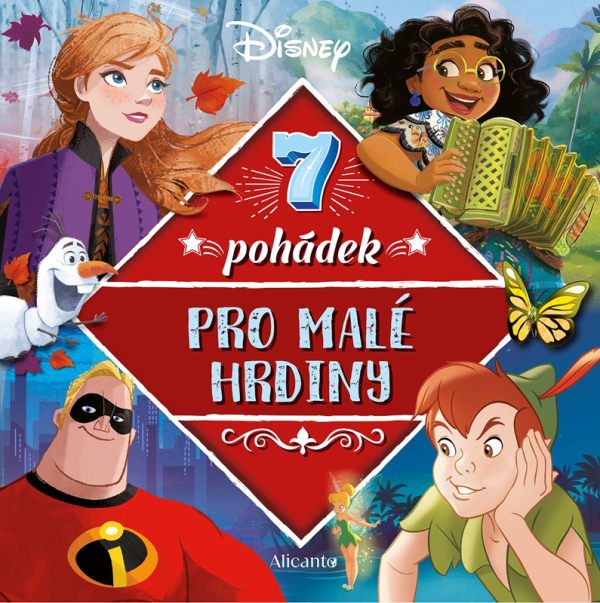 Levně Disney - 7 pohádek pro malé hrdiny