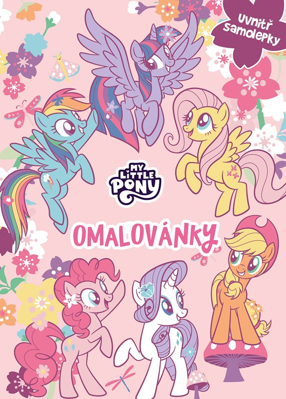 Levně My Little Pony - Omalovánky se samolepkami