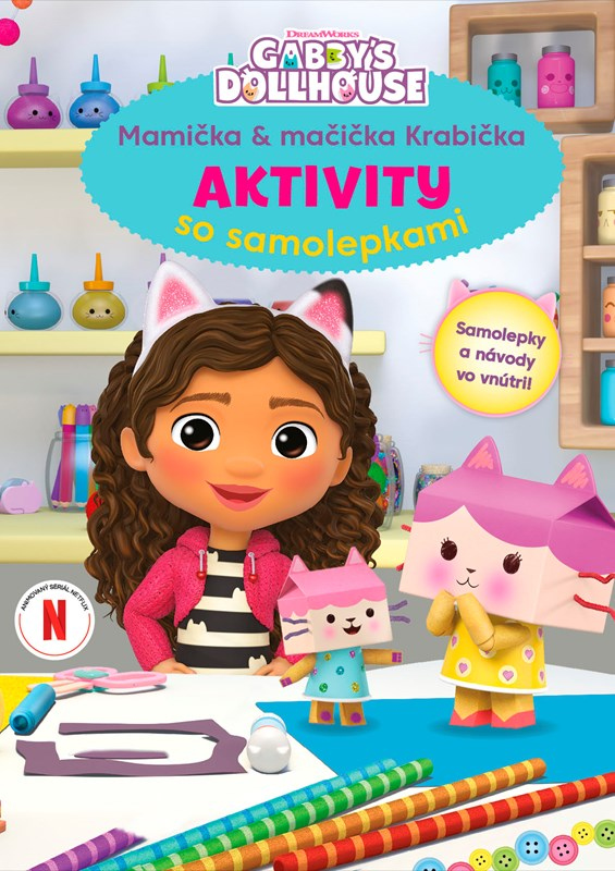 Levně Gabikin kúzelný domček - Aktivity so samolepkami