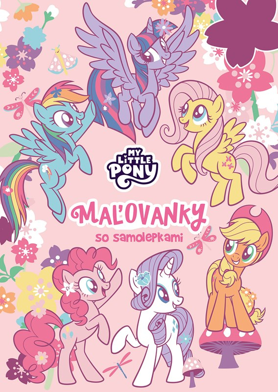 Levně My Little Pony - Maľovanky so samolepkami