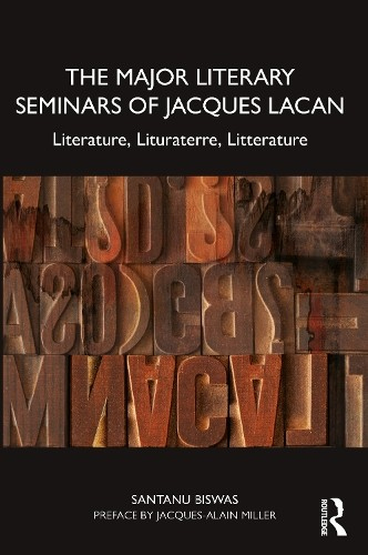 Levně Major Literary Seminars of Jacques Lacan, Literature, Lituraterre, Litterature