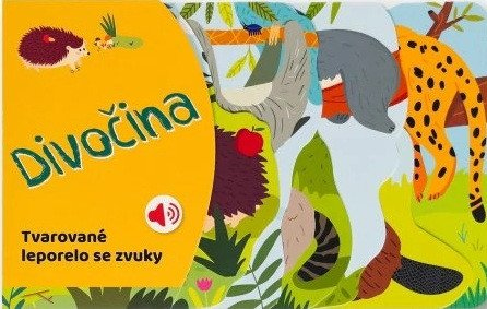 Levně Tvarované leporelo se zvuky Divočina