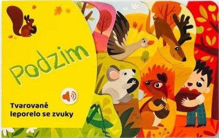 Levně Tvarované leporelo se zvuky Podzim