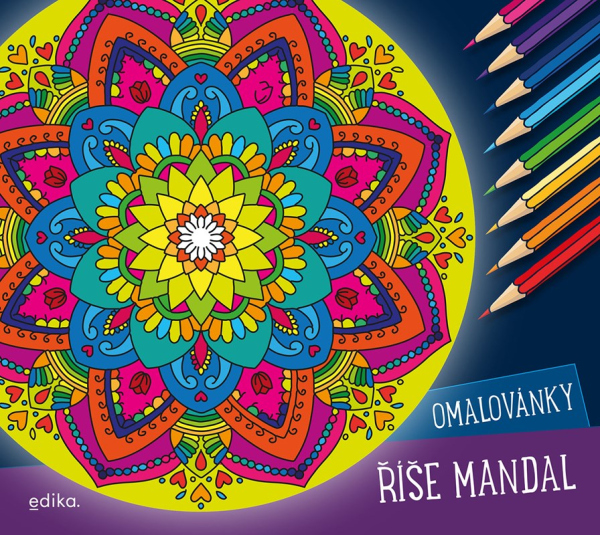 Levně Říše mandal – omalovánky