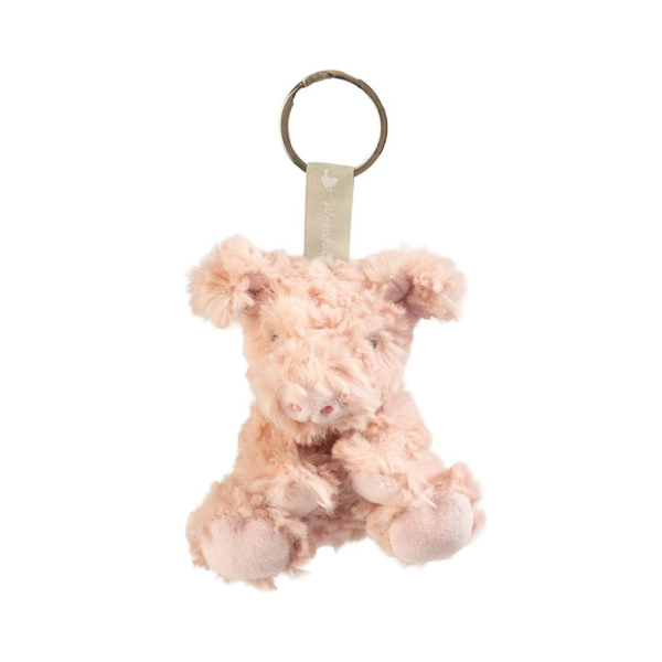 Levně Wrendale Designs Plyšový přívěsek Wrendale Designs Pig Vanessa - Prasátko