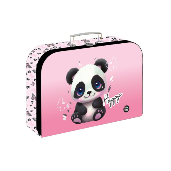 Levně Kufřík lamino 34 cm Panda