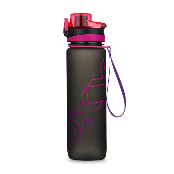Levně Láhev OXY LiFE 1000 ml Black Pink