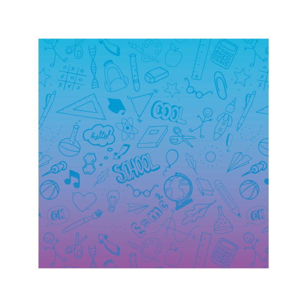 Ubrus do výtvarné výchovy 65x50cm BTS Ombre Girl