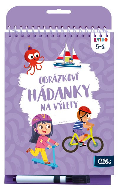 Kvído - Obrázkové hádanky 2 - Na výlety