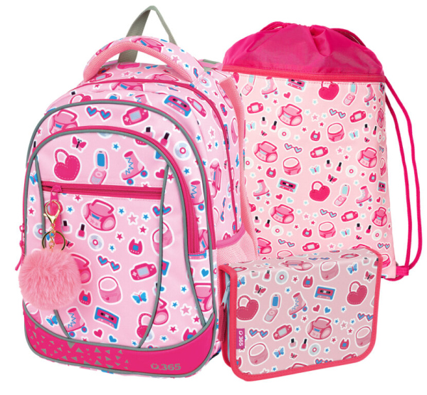 Levně Školní set Prime Pinky
