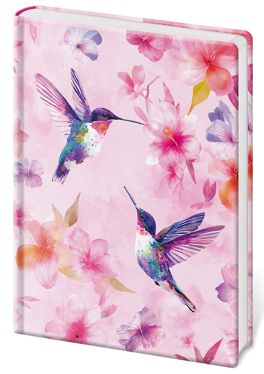 Linkovaný zápisník Vario XL - Colibri