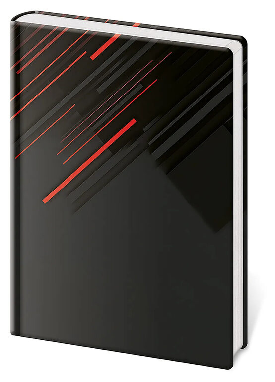 Linkovaný zápisník Vario L - Red Lines