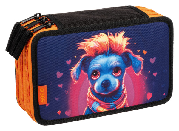 Levně Školní penál třípatrový Cooldog