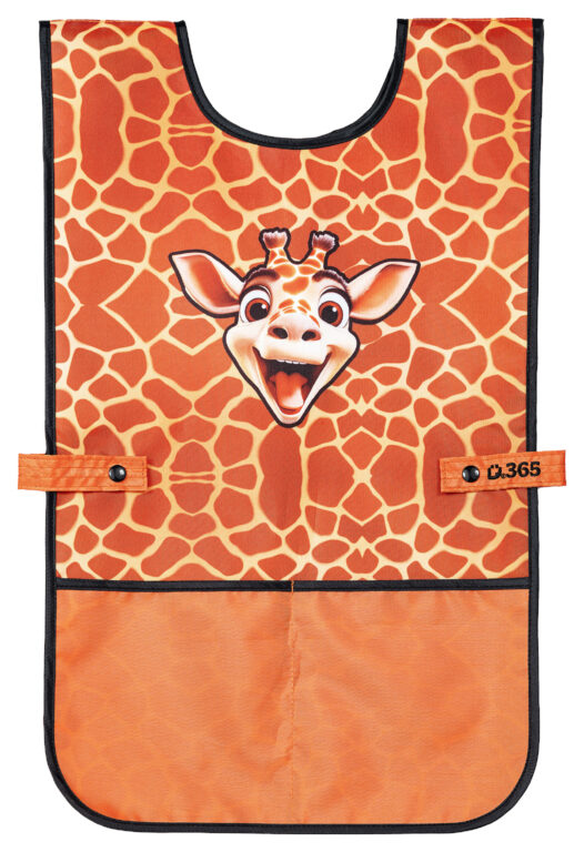 Zástěrka na výtvarnou výchovu pončo Giraffe