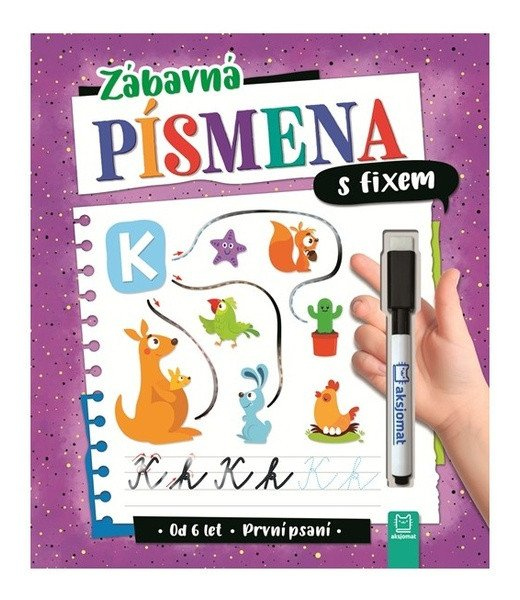 Zábavná písmena  s fixem - První psaní