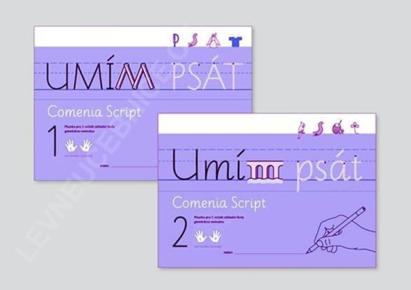 Komplet: Umím psát: Genetická metoda (1.+2. díl)  - Pro leváky i praváky