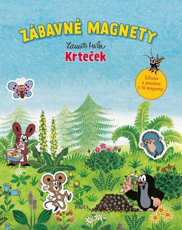 Levně Zábavné magnety: Krteček