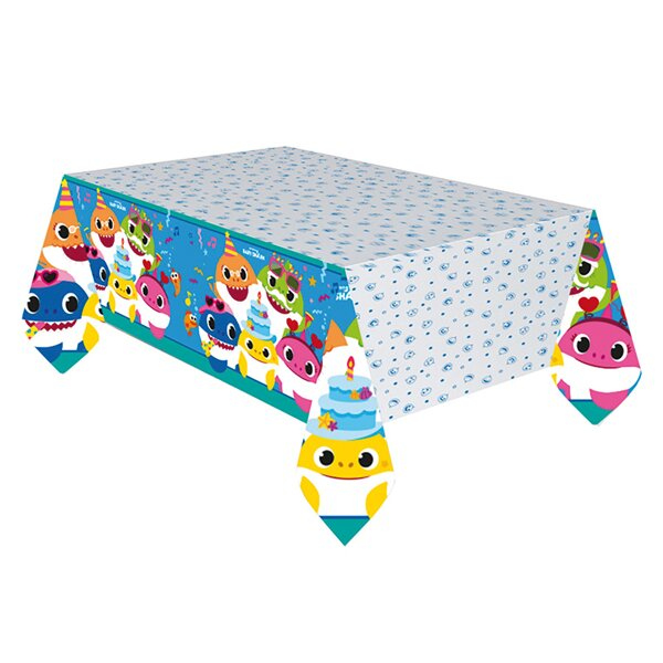 Levně Papírový ubrus Baby Shark - 120 x 180 cm