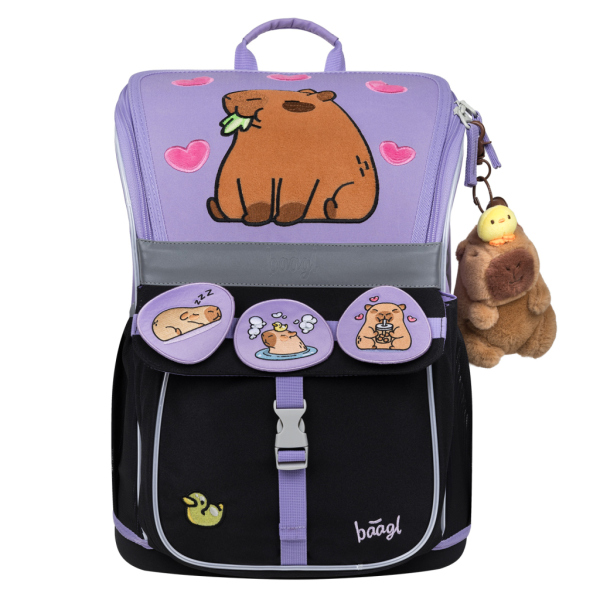 BAAGL Školní aktovka Zippy Kapybara