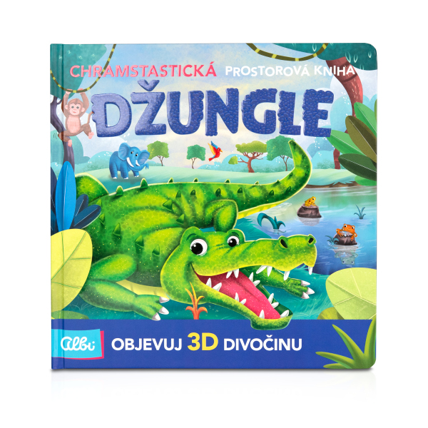 Levně Prostorová 3D kniha - Džungle